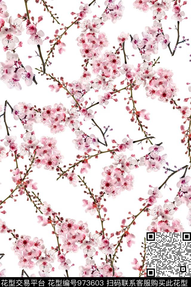 雪纺春夏华亿平台大牌风数码印花华亿平台下载（图片编号: 973603） - 瓦栏（Walan）