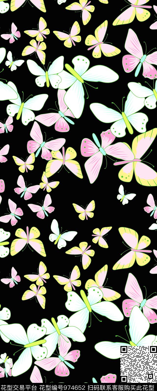 少女素雅民族花卉数码印花华亿平台下载（图片编号: 974652） - 瓦栏（Walan）