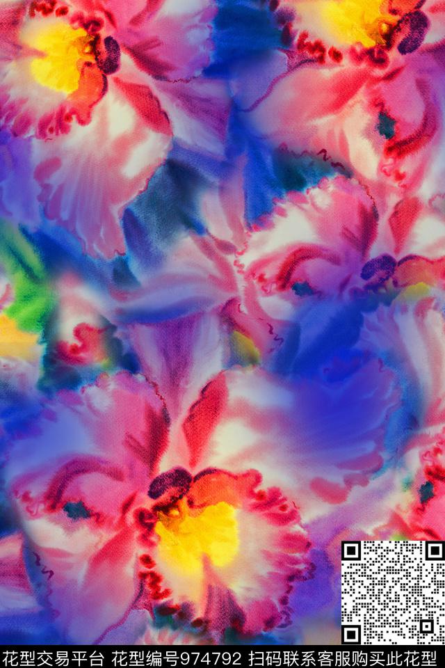 中老年华亿平台真丝雪纺华亿平台蕾丝网布华亿平台数码印花华亿平台下载（图片编号: 974792） - 瓦栏（Walan）