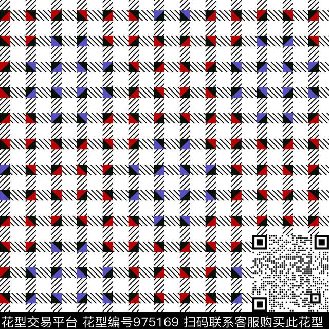 几何潮牌大牌风传统印花华亿平台下载（图片编号: 975169） - 瓦栏（Walan）