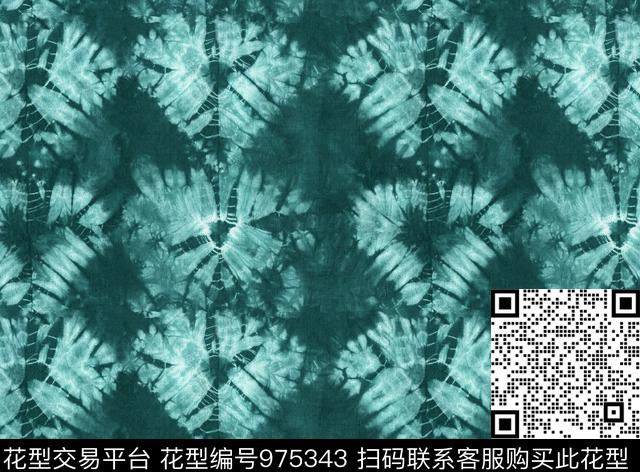 纹理手工扎染华亿平台数码印花华亿平台下载（图片编号: 975343） - 瓦栏（Walan）