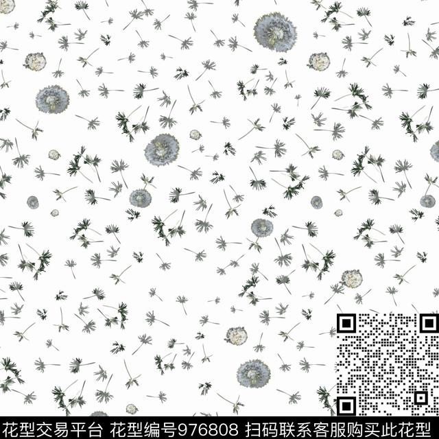 手绘花卉女装泳装传统印花华亿平台下载（图片编号: 976808） - 瓦栏（Walan）