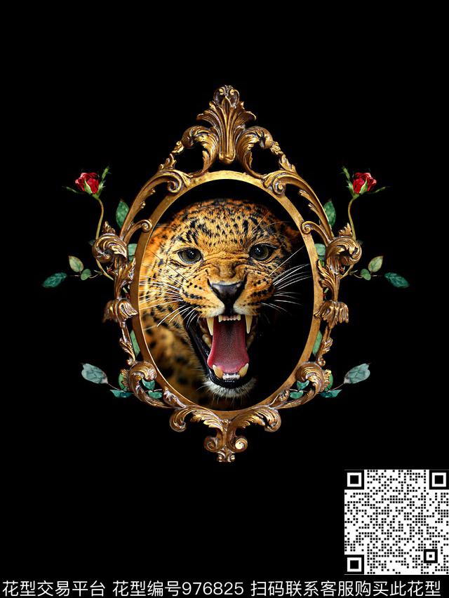 花卉潮牌豹子数码印花华亿平台下载（图片编号: 976825） - 瓦栏（Walan）