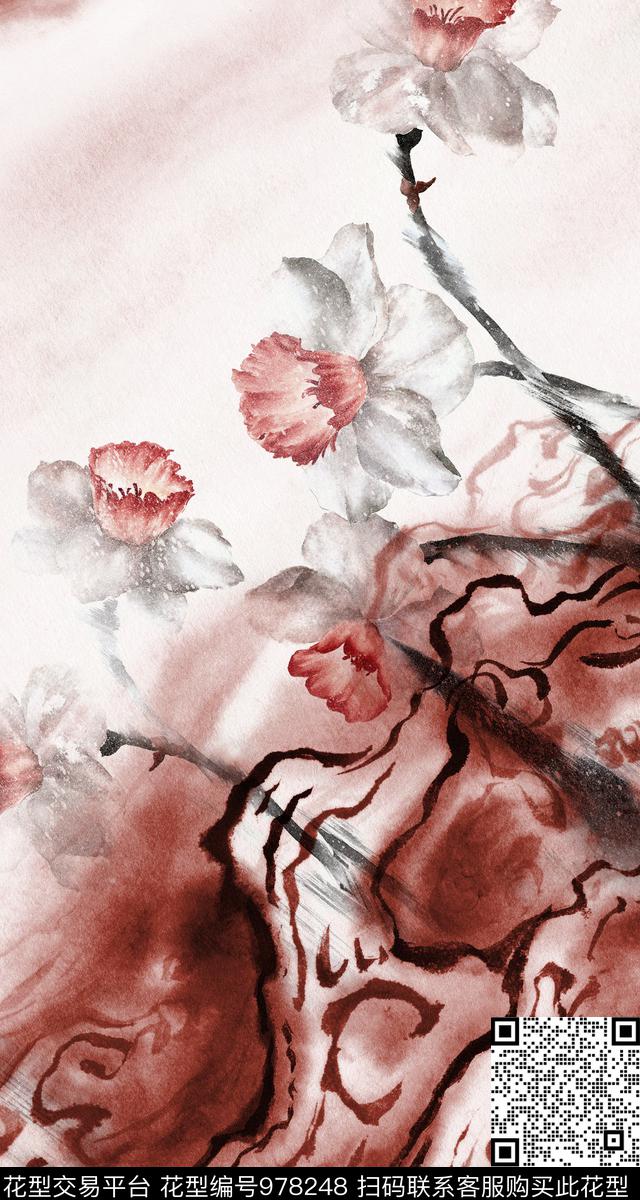 数码华亿平台民族风肌理数码印花华亿平台下载（图片编号: 978248） - 瓦栏（Walan）