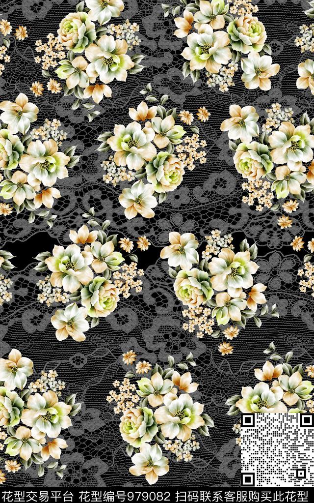 中国风数码华亿平台民族风数码印花华亿平台下载（图片编号: 979082） - 瓦栏（Walan）