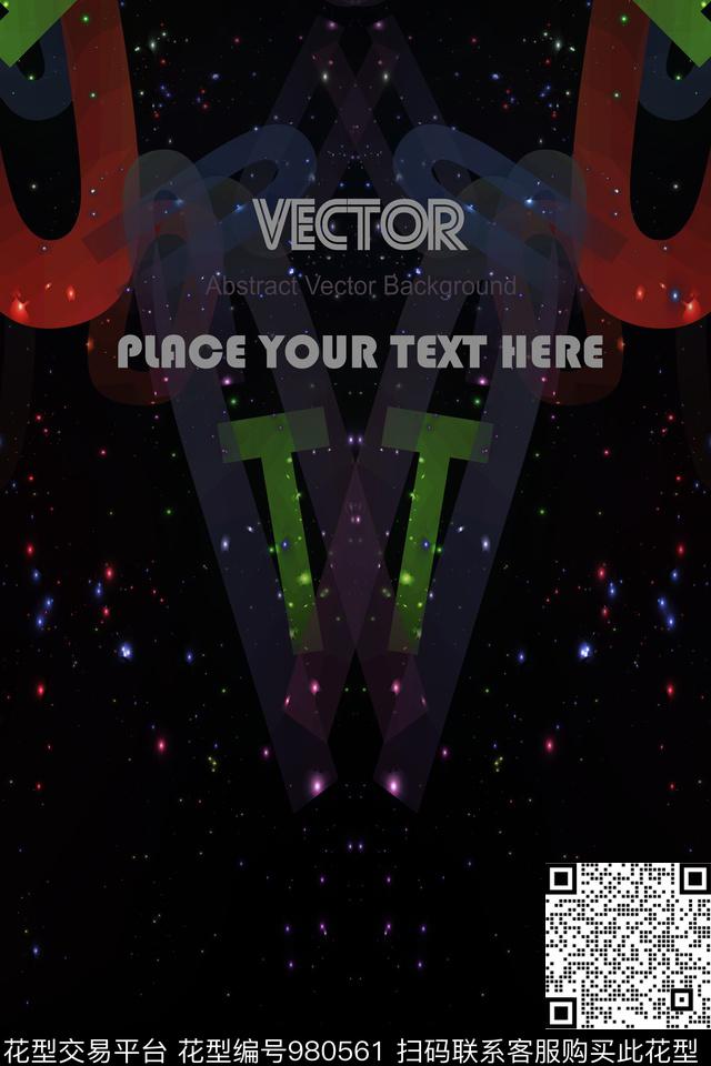 卡通男装定位花数码印花华亿平台下载（图片编号: 980561） - 瓦栏（Walan）