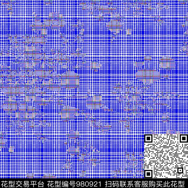 衬衫格子男装传统印花华亿平台下载（图片编号: 980921） - 瓦栏（Walan）