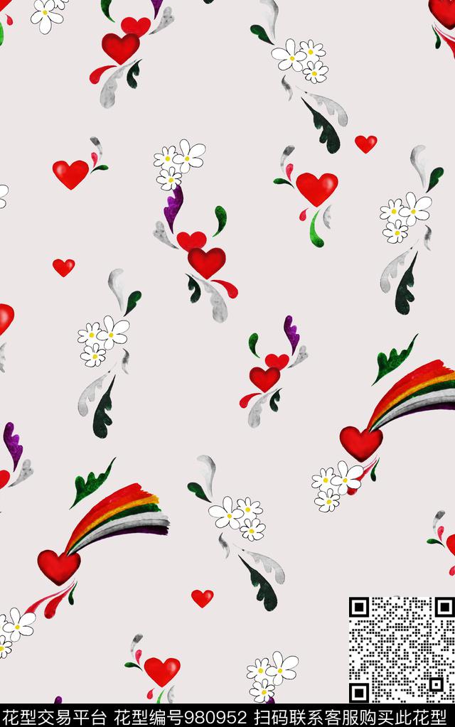 数码华亿平台小碎花花卉数码印花华亿平台下载（图片编号: 980952） - 瓦栏（Walan）