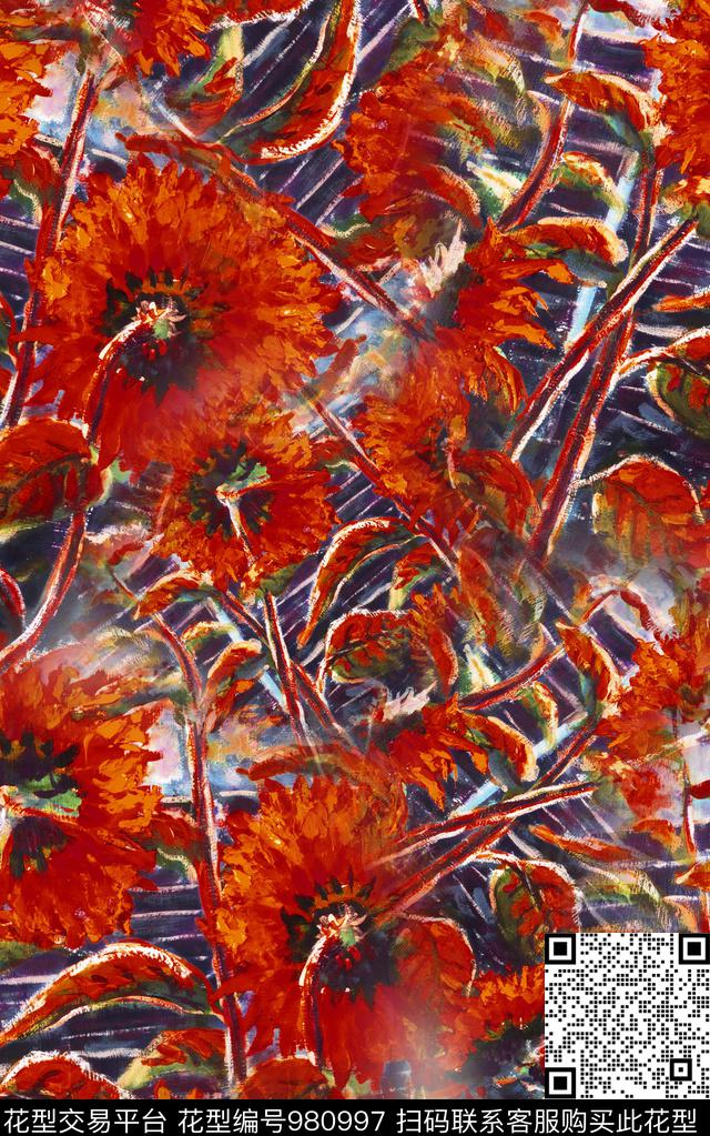 数码华亿平台肌理抽象数码印花华亿平台下载（图片编号: 980997） - 瓦栏（Walan）