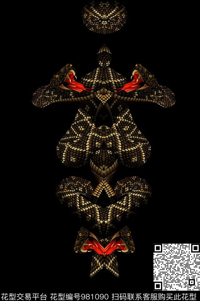 男装动物定位花数码印花华亿平台下载（图片编号: 981090） - 瓦栏（Walan）