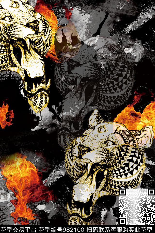 数码华亿平台潮牌大牌风数码印花华亿平台下载（图片编号: 982100） - 瓦栏（Walan）