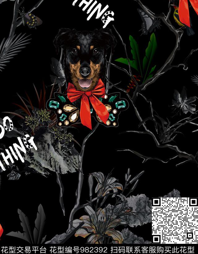 男装狗DOLCEGABBANA数码印花华亿平台下载（图片编号: 982392） - 瓦栏（Walan）