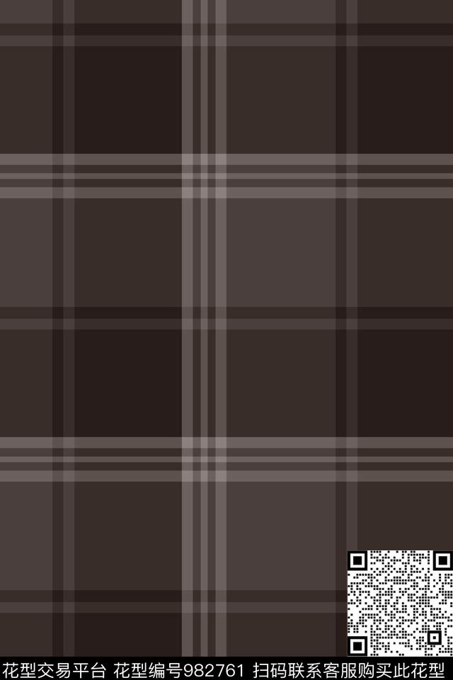 男装格子男装大牌风传统印花华亿平台下载（图片编号: 982761） - 瓦栏（Walan）