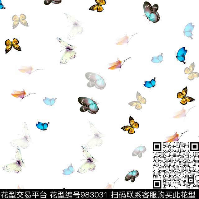 动物花卉中国风数码华亿平台数码印花华亿平台下载（图片编号: 983031） - 瓦栏（Walan）