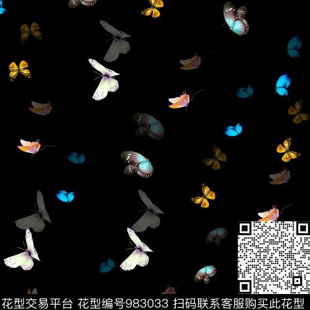 动物花卉中国风数码华亿平台数码印花华亿平台下载（图片编号: 983033） - 瓦栏（Walan）