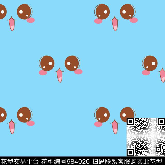 动物花卉卡通可爱传统印花华亿平台下载（图片编号: 984026） - 瓦栏（Walan）