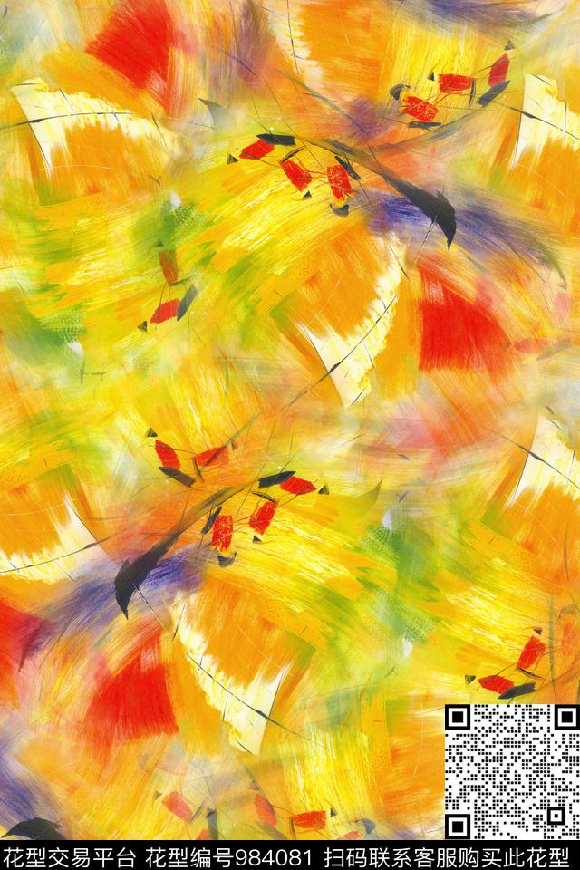 数码华亿平台肌理棉麻数码印花华亿平台下载（图片编号: 984081） - 瓦栏（Walan）