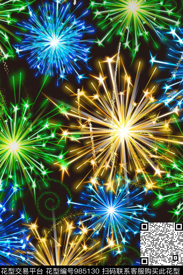 数码华亿平台烟火1/2接数码印花华亿平台下载（图片编号: 985130） - 瓦栏（Walan）