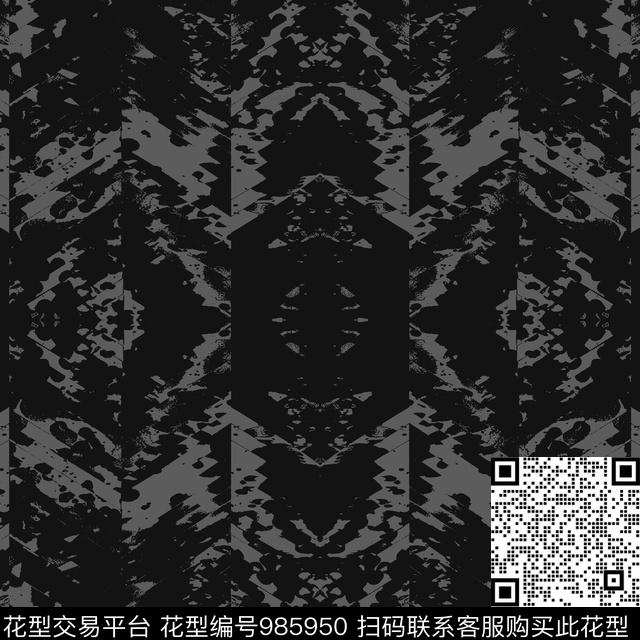 抽象女装大牌风传统印花华亿平台下载（图片编号: 985950） - 瓦栏（Walan）