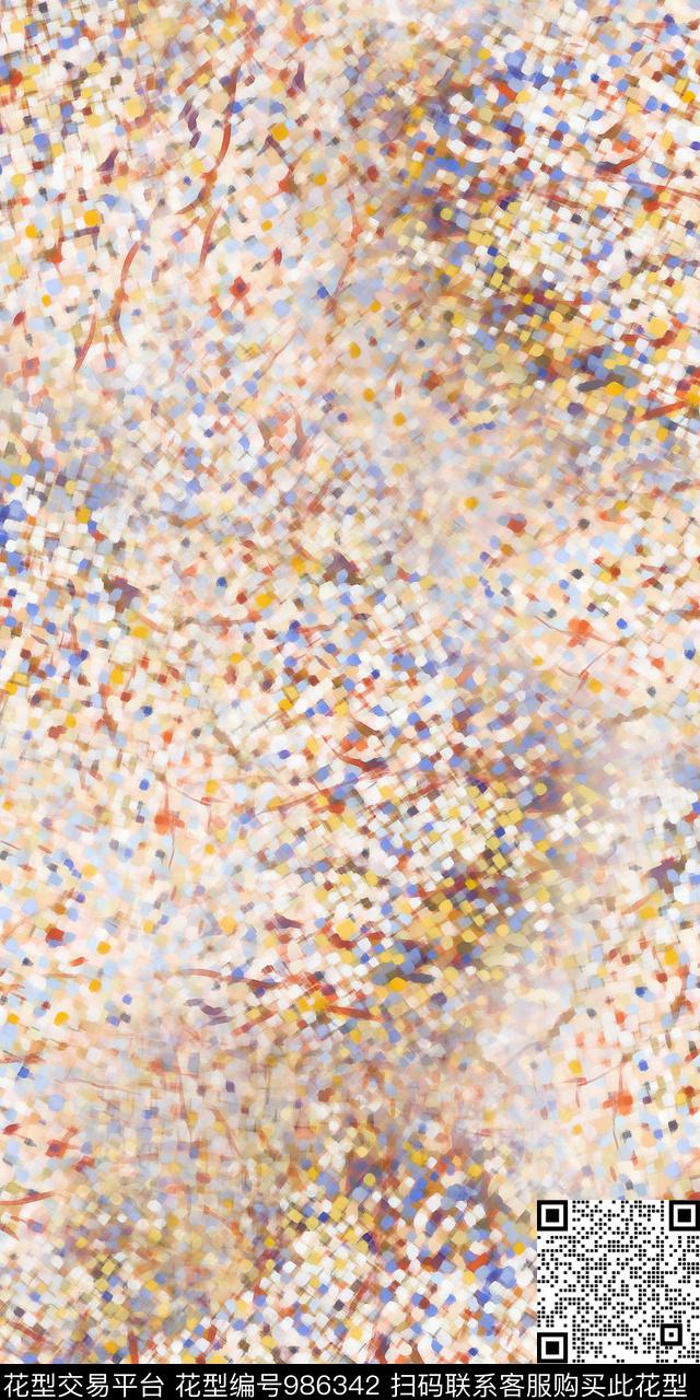 数码华亿平台肌理棉麻数码印花华亿平台下载（图片编号: 986342） - 瓦栏（Walan）