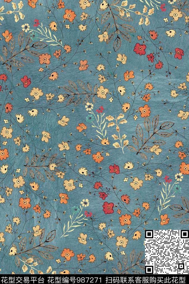 数码华亿平台趣味肌理数码印花华亿平台下载（图片编号: 987271） - 瓦栏（Walan）