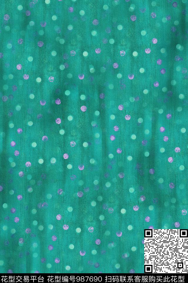 数码华亿平台小碎花女装数码印花华亿平台下载（图片编号: 987690） - 瓦栏（Walan）