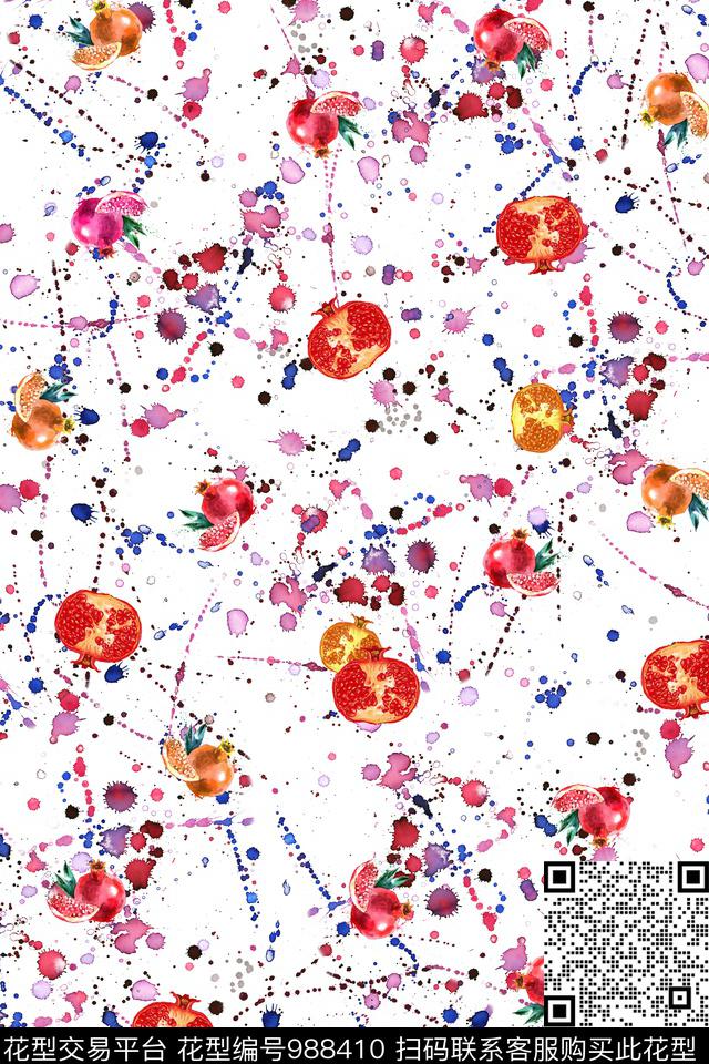 数码华亿平台趣味肌理数码印花华亿平台下载（图片编号: 988410） - 瓦栏（Walan）