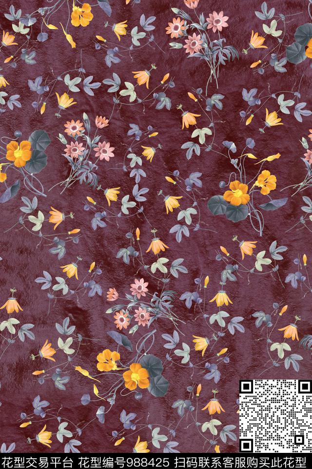 数码华亿平台趣味肌理数码印花华亿平台下载（图片编号: 988425） - 瓦栏（Walan）