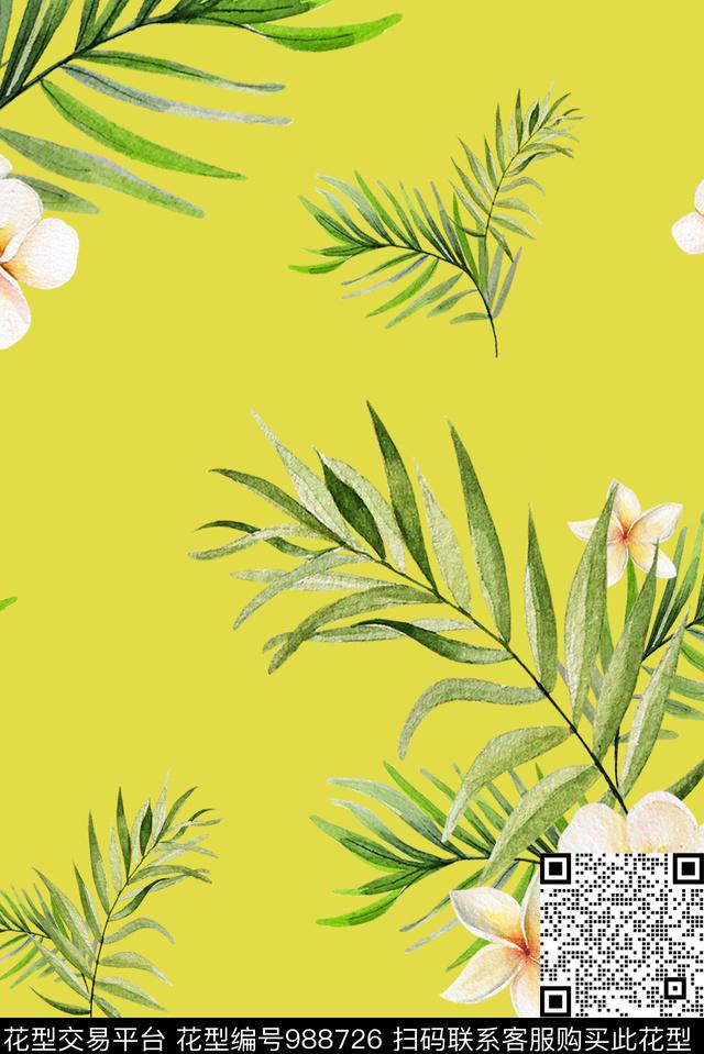 可爱小碎花休闲数码印花华亿平台下载（图片编号: 988726） - 瓦栏（Walan）