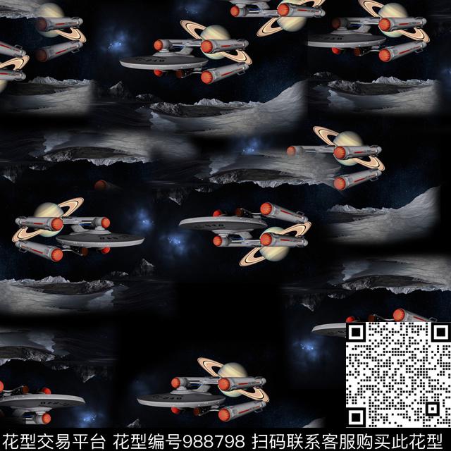 科技秋冬华亿平台星空数码印花华亿平台下载（图片编号: 988798） - 瓦栏（Walan）