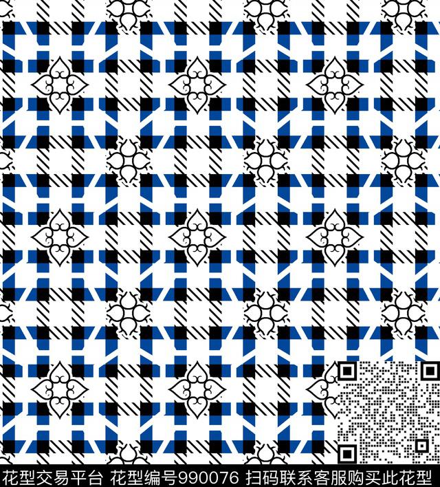 几何潮牌大牌风传统印花华亿平台下载（图片编号: 990076） - 瓦栏（Walan）