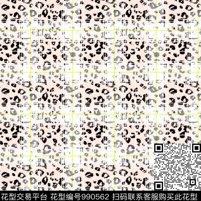豹纹动物纹矢量传统印花华亿平台下载（图片编号: 990562） - 瓦栏（Walan）