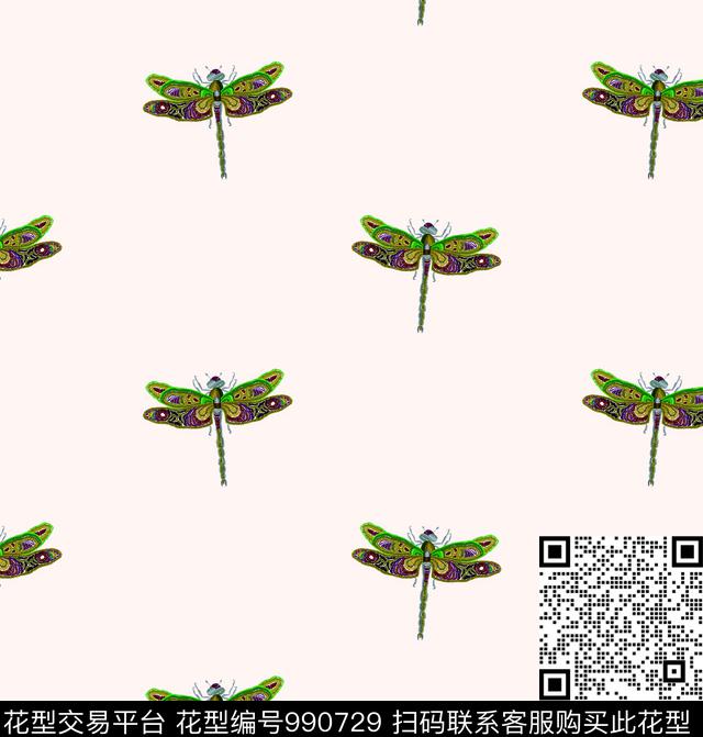 矢量昆虫趣味数码印花华亿平台下载（图片编号: 990729） - 瓦栏（Walan）