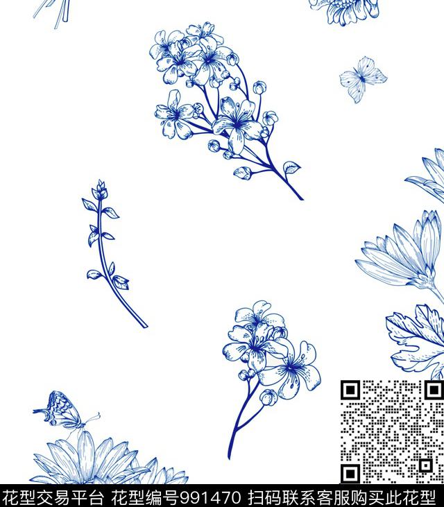 衬衫男装素色传统印花华亿平台下载（图片编号: 991470） - 瓦栏（Walan）