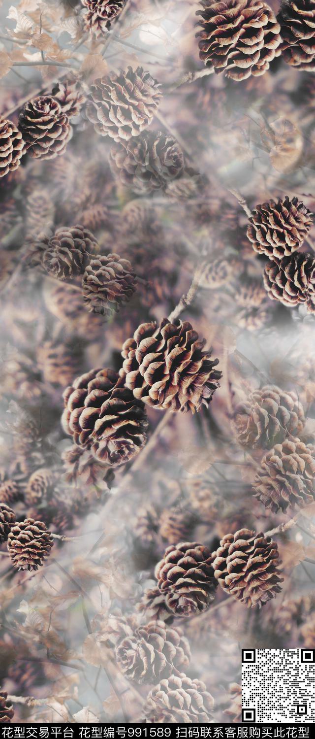 数码华亿平台迪拜花卉满版散花数码印花华亿平台下载（图片编号: 991589） - 瓦栏（Walan）