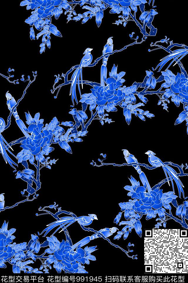 数码华亿平台春夏华亿平台大牌风数码印花华亿平台下载（图片编号: 991945） - 瓦栏（Walan）