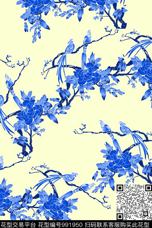 数码华亿平台春夏华亿平台大牌风数码印花华亿平台下载（图片编号: 991950） - 瓦栏（Walan）