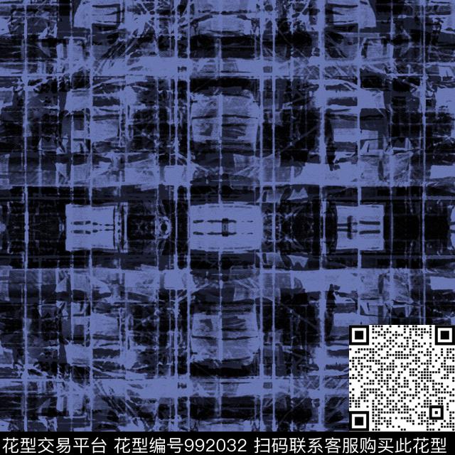 衬衫降落伞几何男装数码印花华亿平台下载（图片编号: 992032） - 瓦栏（Walan）