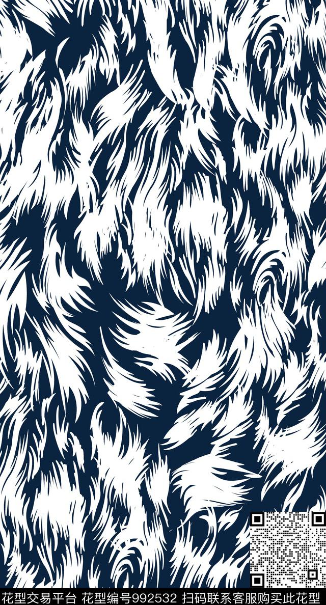 数码华亿平台抽象女装数码印花华亿平台下载（图片编号: 992532） - 瓦栏（Walan）