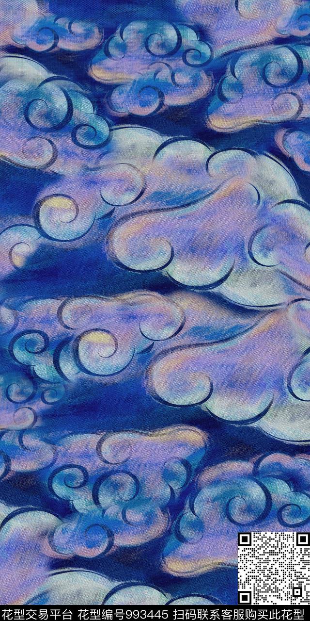 数码华亿平台3D立体棉麻数码印花华亿平台下载（图片编号: 993445） - 瓦栏（Walan）