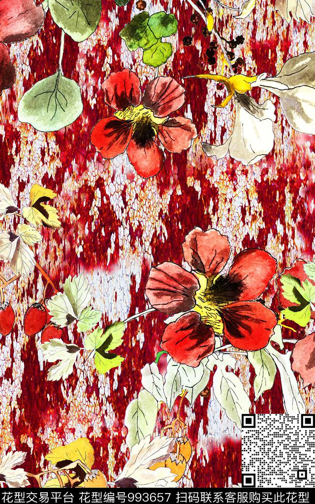 数码华亿平台肌理抽象数码印花华亿平台下载（图片编号: 993657） - 瓦栏（Walan）