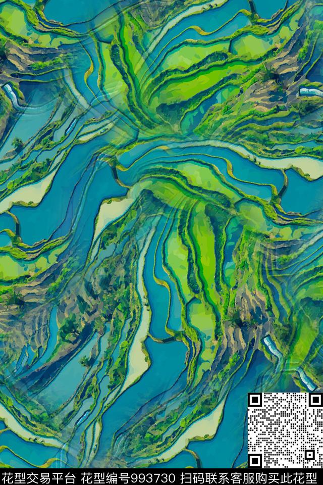 数码华亿平台女装丘陵数码印花华亿平台下载（图片编号: 993730） - 瓦栏（Walan）