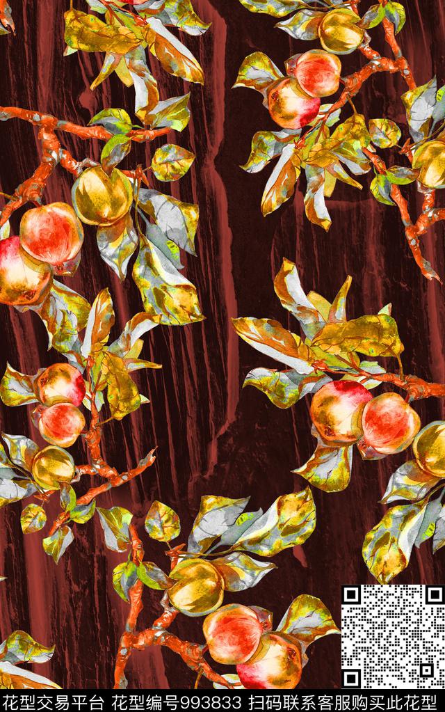 数码华亿平台小碎花肌理数码印花华亿平台下载（图片编号: 993833） - 瓦栏（Walan）
