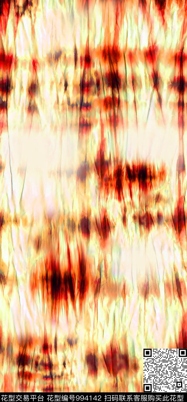 数码华亿平台抽象扎染华亿平台数码印花华亿平台下载（图片编号: 994142） - 瓦栏（Walan）