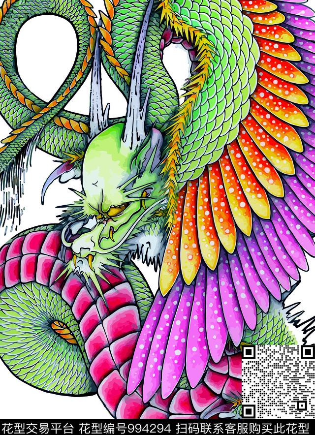 数码华亿平台胸前独幅抽象男装数码印花华亿平台下载（图片编号: 994294） - 瓦栏（Walan）