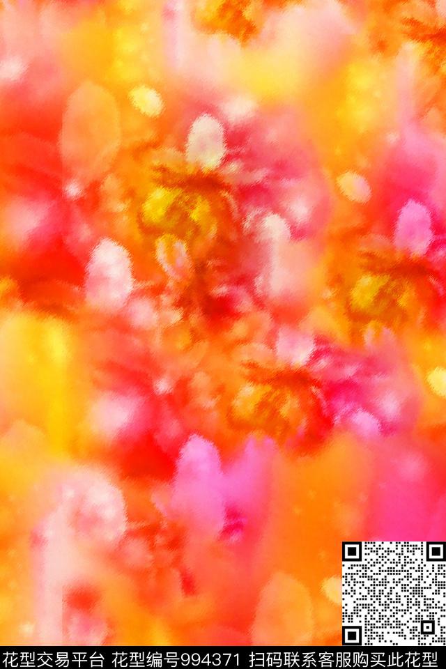 数码华亿平台抽象女装数码印花华亿平台下载（图片编号: 994371） - 瓦栏（Walan）