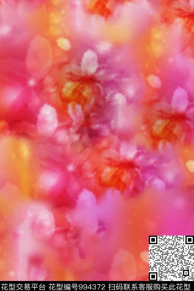 数码华亿平台抽象女装数码印花华亿平台下载（图片编号: 994372） - 瓦栏（Walan）