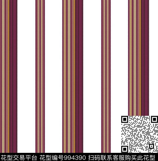 趣味条纹民族风数码印花华亿平台下载（图片编号: 994390） - 瓦栏（Walan）