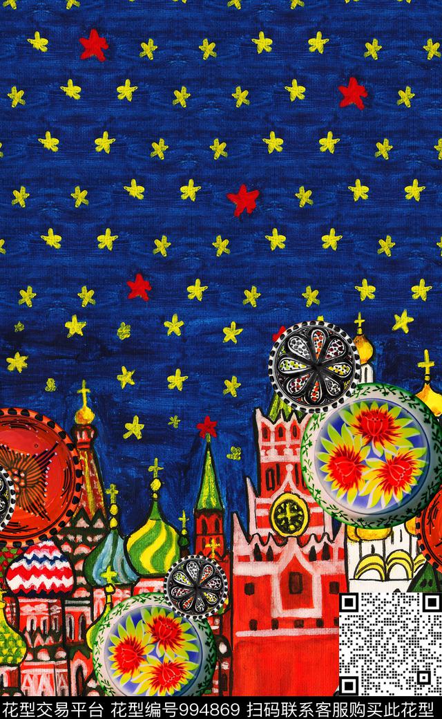 数码华亿平台民族风定位花数码印花华亿平台下载（图片编号: 994869） - 瓦栏（Walan）
