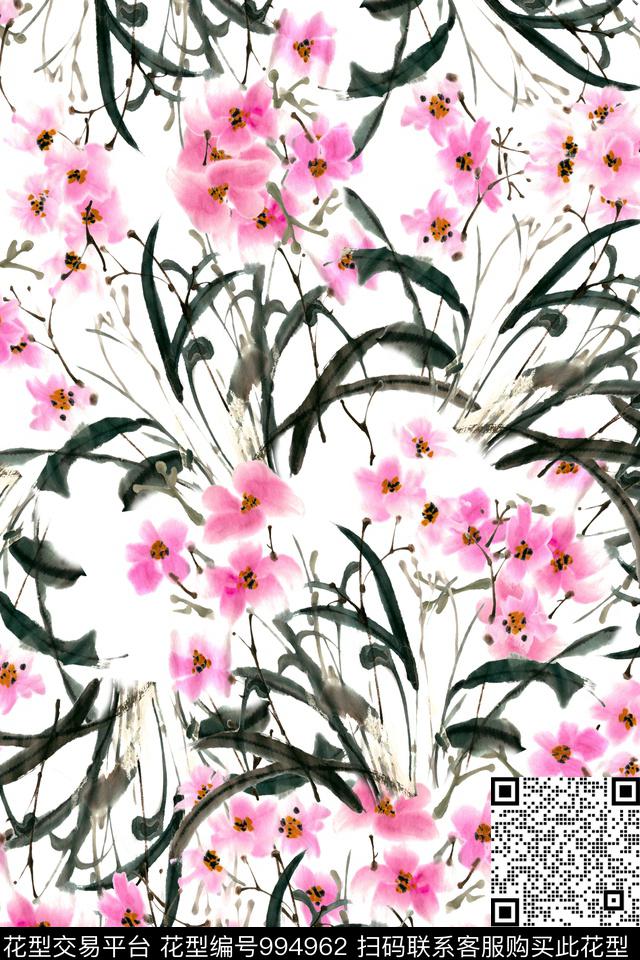 数码华亿平台素雅女装数码印花华亿平台下载（图片编号: 994962） - 瓦栏（Walan）